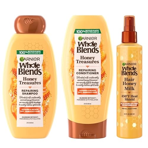 Garnier Whole Blends Honey Treasures Bundle