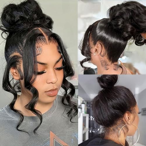 360 Lace Front Wigs Human Hair Body Wave (20 Inch)