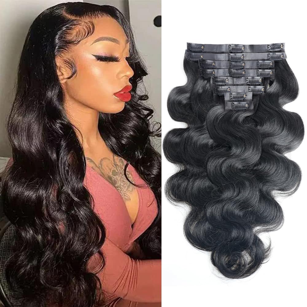 Pobokix Seamless Clip in Extensions (120g)