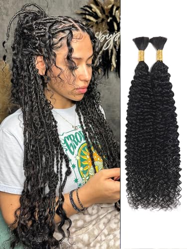 YNiSew 20Inch Human Braiding Hair (2-pack)
