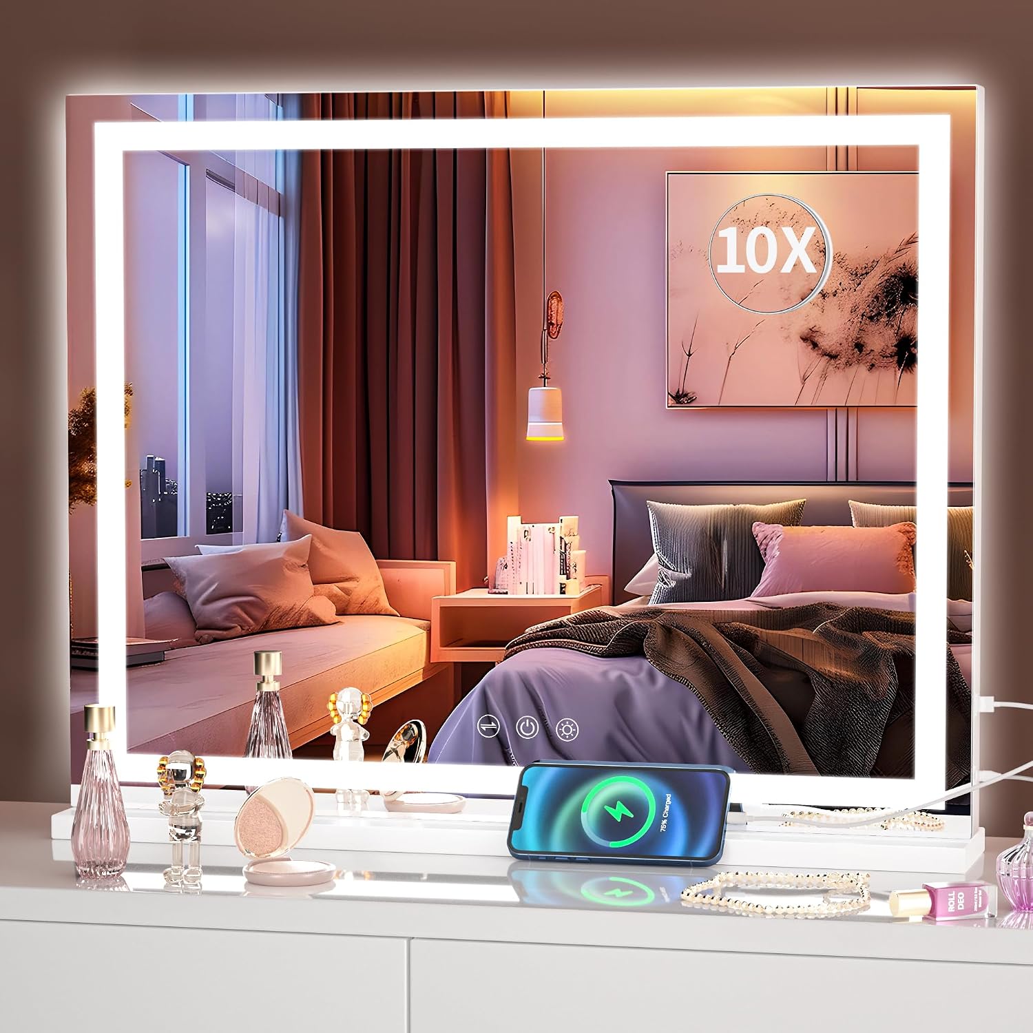 Hasipu 23" x 18" LED Mirror