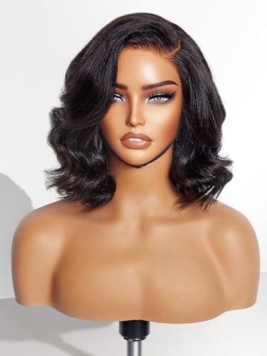 LUVME HAIR 10 Inch Light Yaki Bob