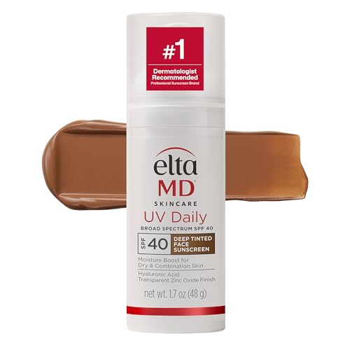 EltaMD UV Daily Face Sunscreen Moisturizer with Zinc Oxide, Daily Face Moisturizer with SPF, Great for Dry, Combination, and Normal Skin