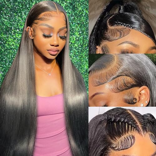 UKOWN 28" HD Transparent Wig