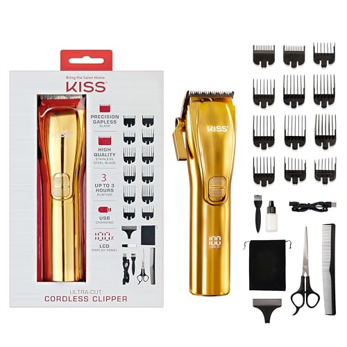 KISS Ultra-Cut Cordless Clipper Kit