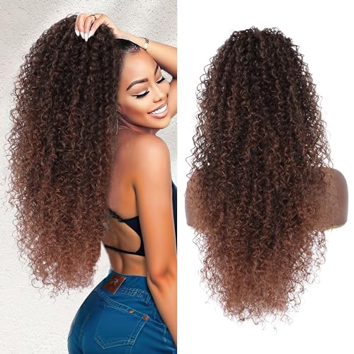 27 Inch Drawstring Ponytail (Brown)