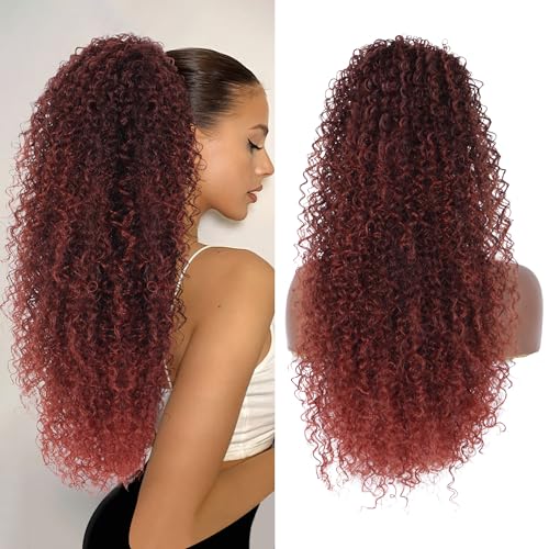 27 Inch Drawstring Ponytail (Light Brown)
