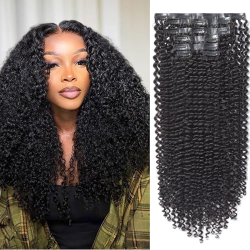 LUVME HAIR Curly Clip in Extensions