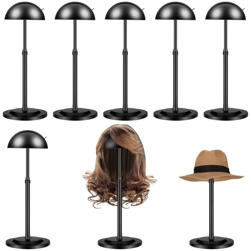 Tatuo 8 Pcs Adjustable Wig Stand
