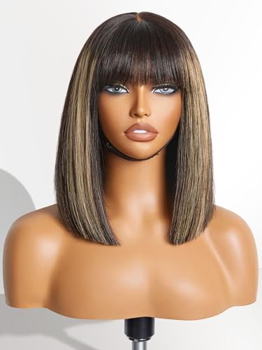 LUVME 12" Blonde Highlight Wig