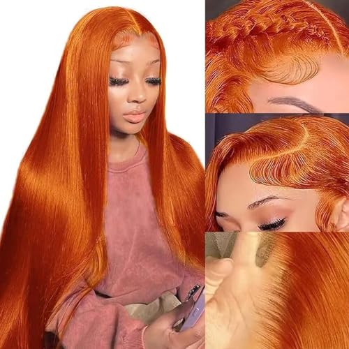 Ginger 13x4 HD Transparent Lace Wig (Fiumer)