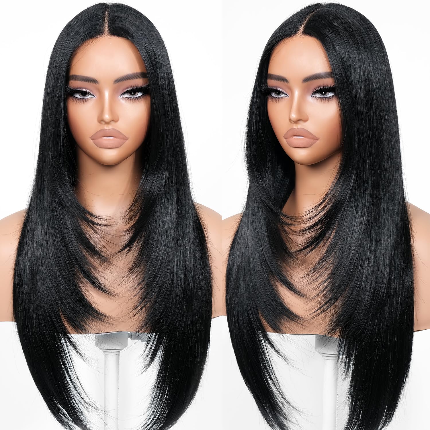 Black Wear and Go Glueless Wig