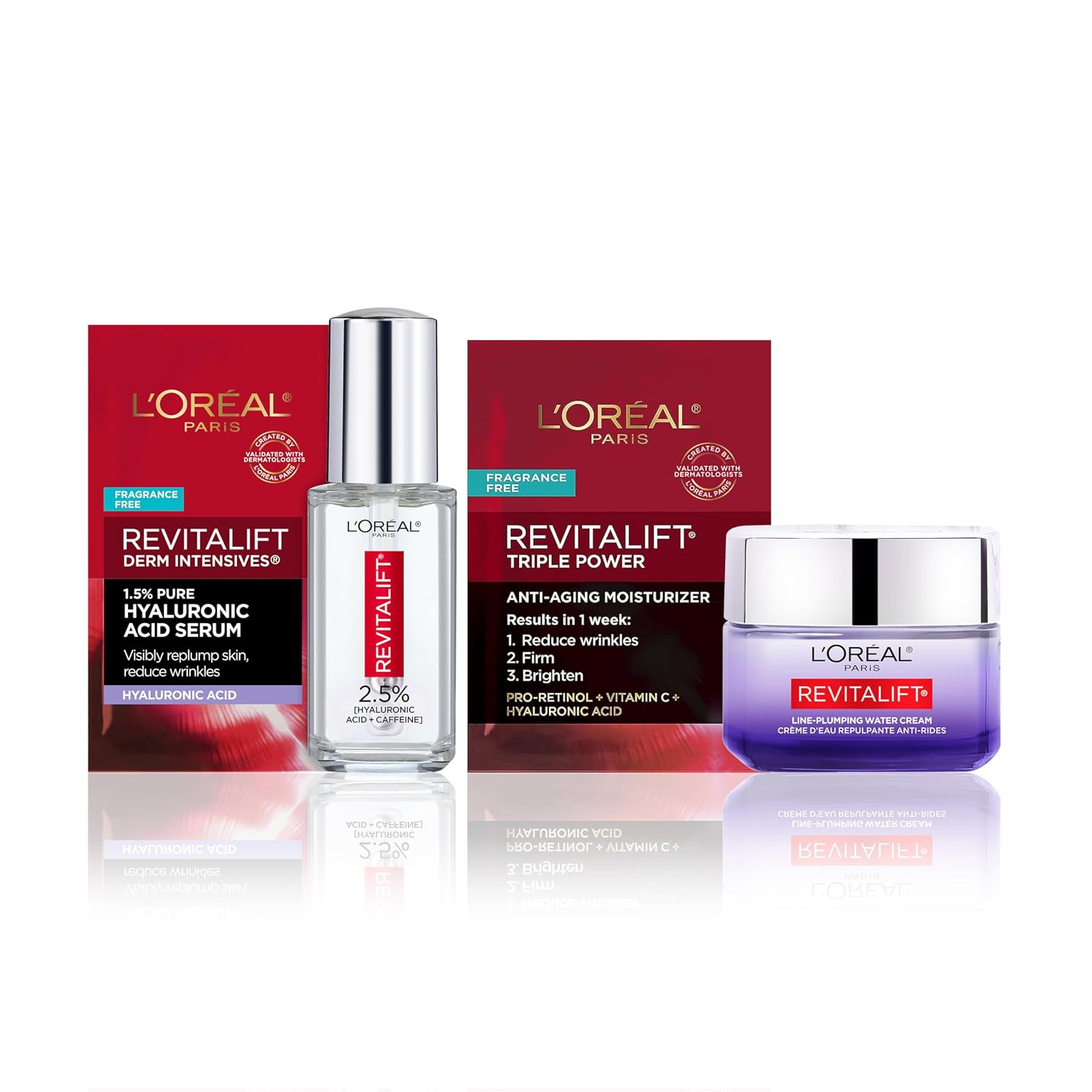L'Oreal Revitalift Hyaluronic + Caffeine Eye Kit