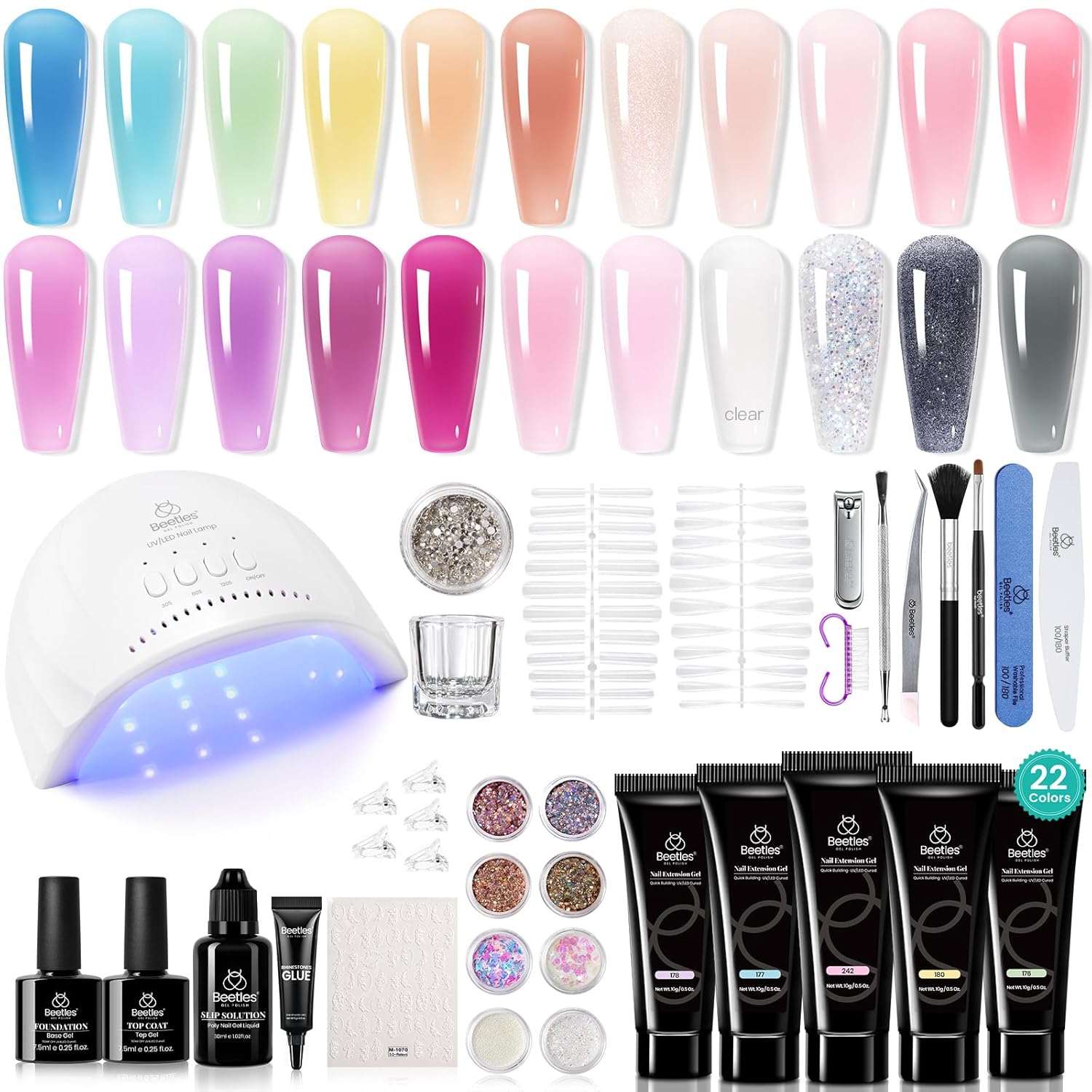 Beetles Poly Extension Gel Kit