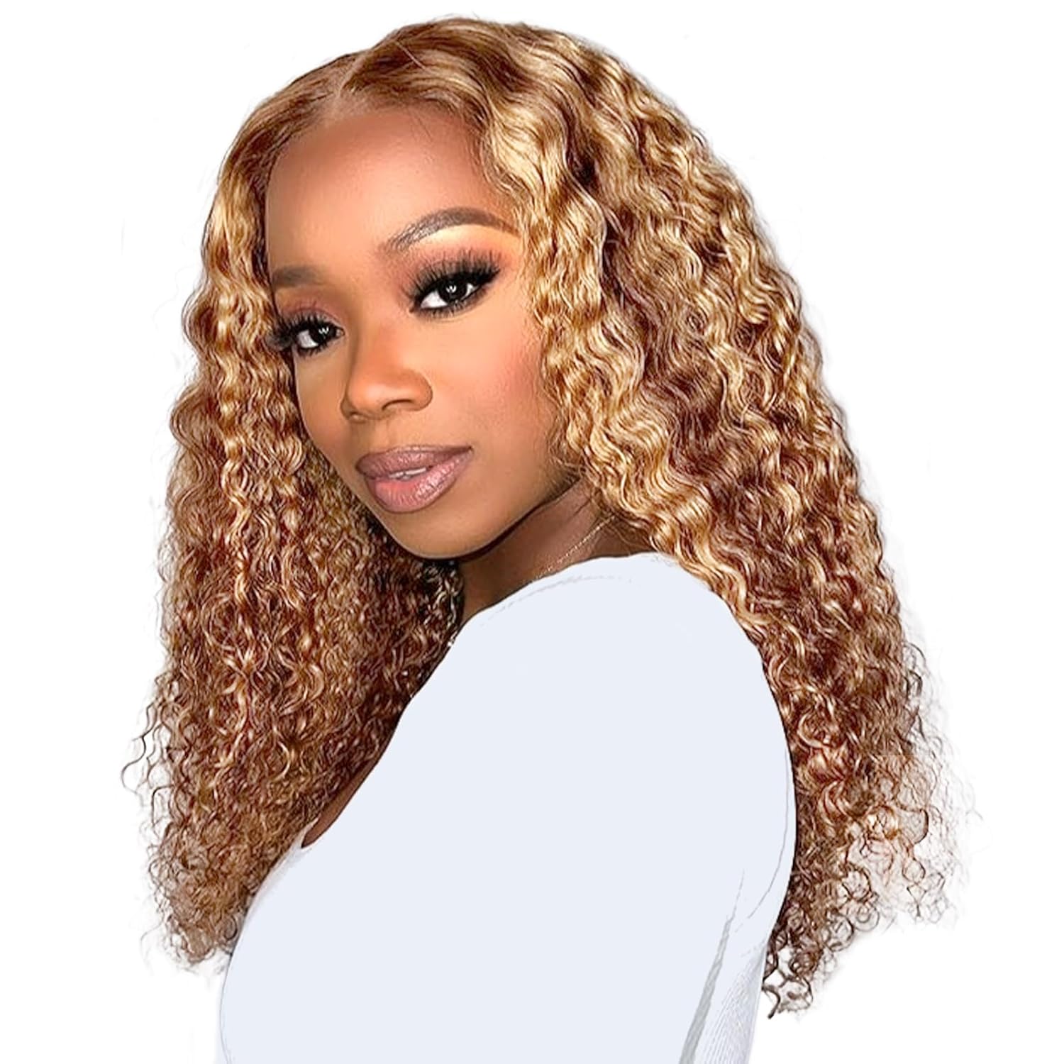 Curly BOB Wig 16" (omswet)