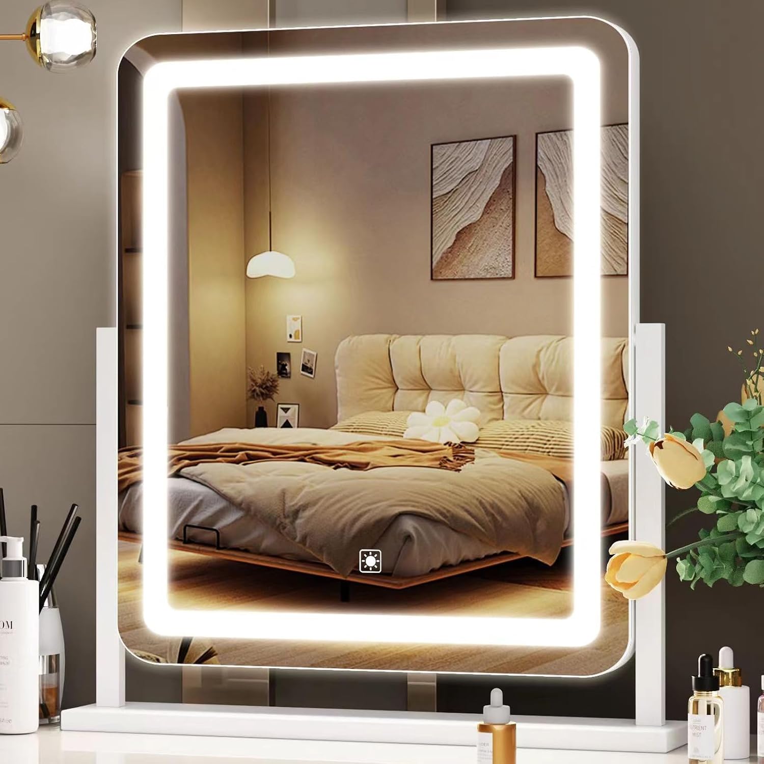 Gvnkvn Lighted Hollywood Mirror