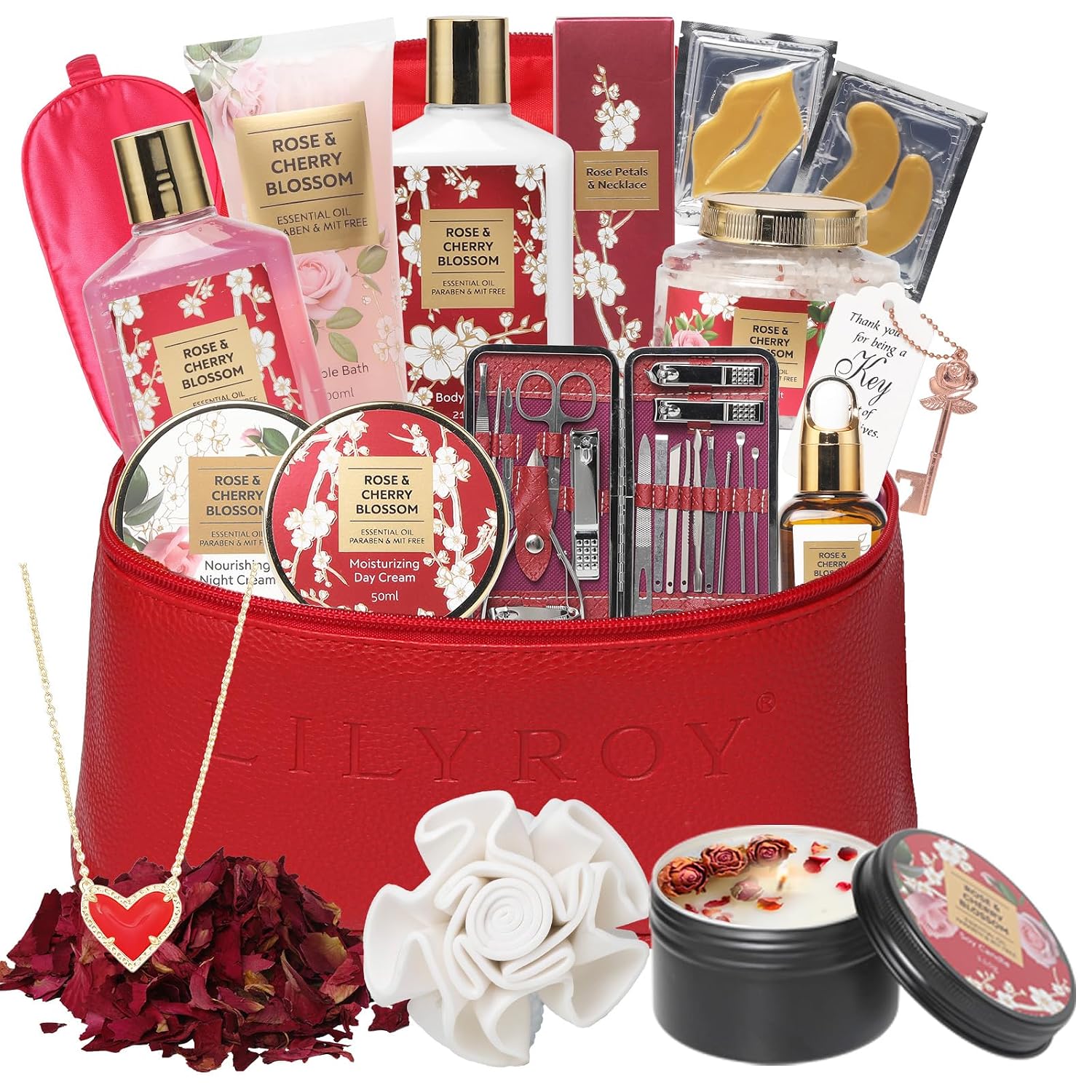LILY ROY 17PCS Spa Gift Set