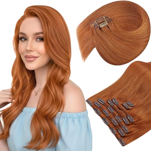 Sunny Hair Clip in Extensions (Copper)