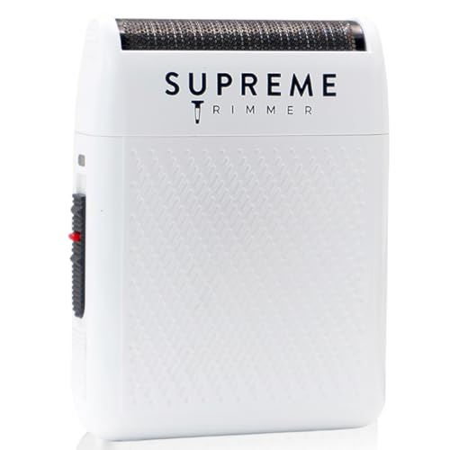 Supreme Trimmer Solo Single Foil Shaver for Pocket | 150 Min Runtime Cordless use, Powerful USB-C Mini Travel Razor for Professional & Home use | STF101
