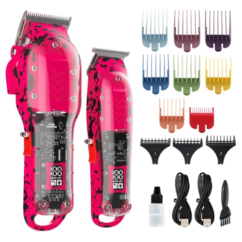 Tuanchuanrp Professional Hair Clippers (Pink)