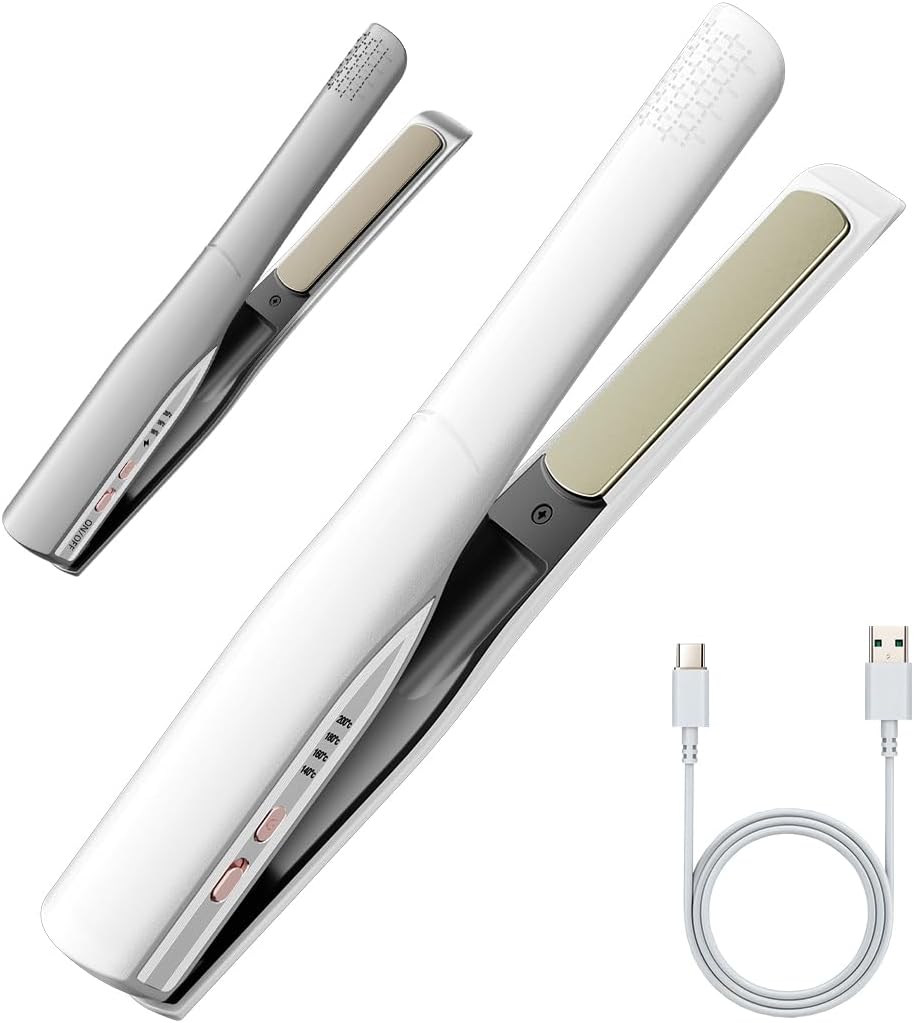 LYFDUW Cordless Hair Straightener & Curler