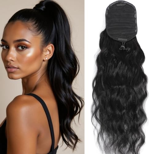 LUMIERE Drawstring Human Hair Ponytail