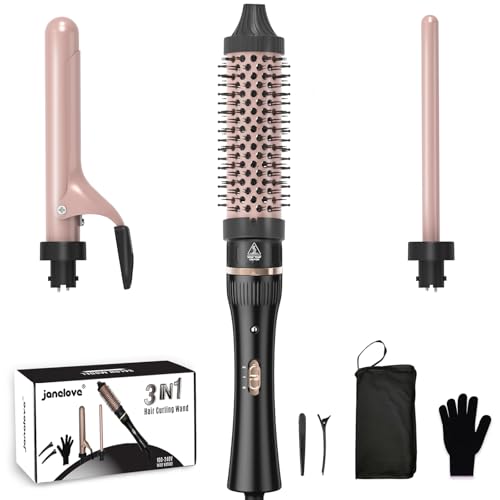 janelove 3-in-1 Curling Iron Set