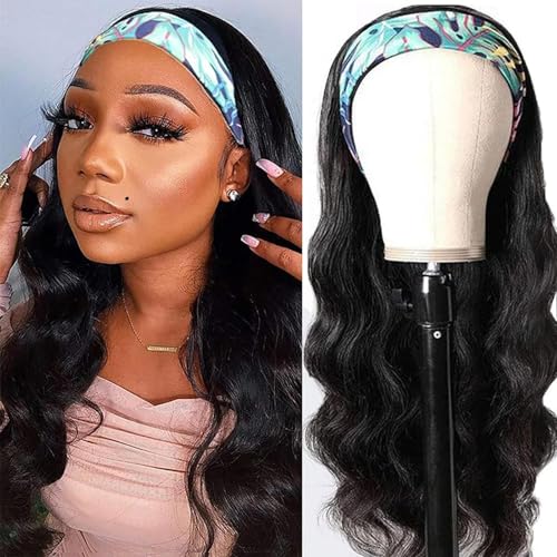 Celiarita Headband Wig Human Hair Body Wave 20 Inch