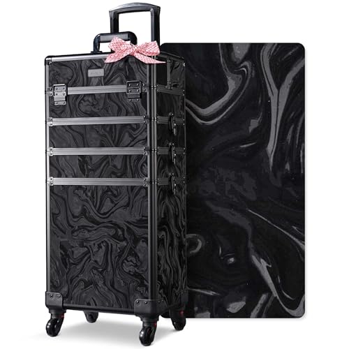 BYOOTIQUE 4in1 Rolling Train Case