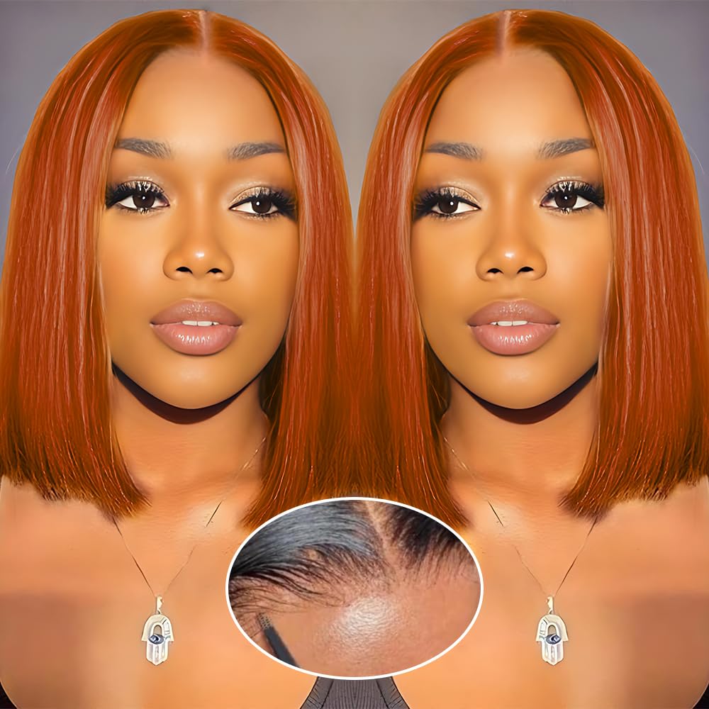 Reddish Brown Bob Wig