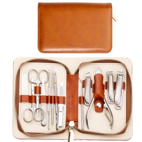 FAMLIFE Professional Manicure Set (Orange)
