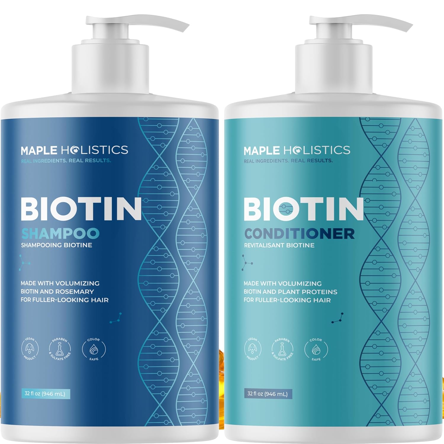 Maple Holistics Rosemary Biotin Set (32 oz)