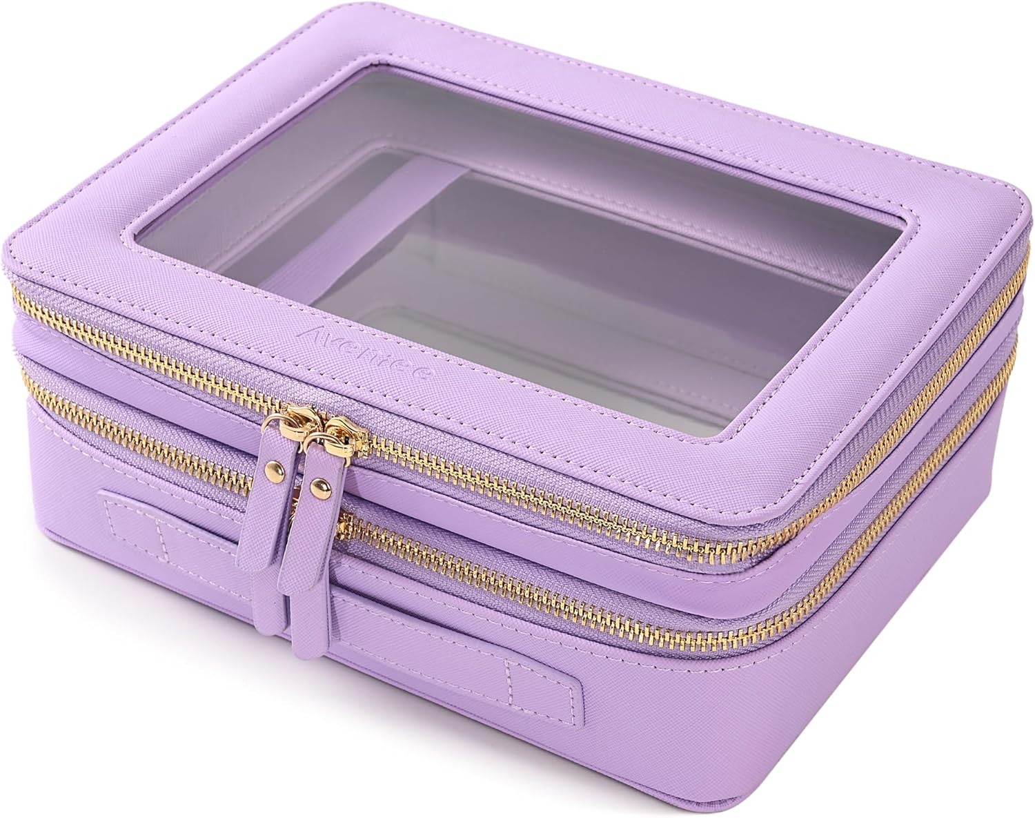 Aveniee Clear Double Layer Bag (Lilac)