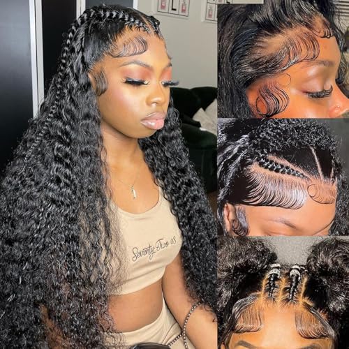 26 Inch Deep Wave Lace Front (Premium)