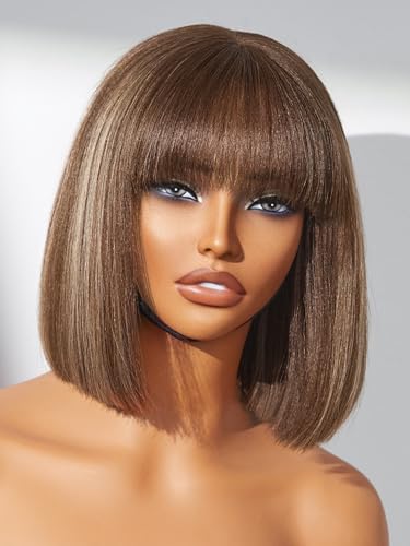 LUVME 10" Ash Blonde Bob