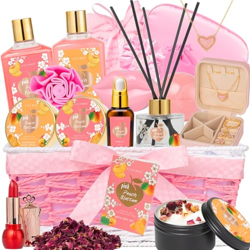 Luxury Mothers Day Gift for Mom - Premium 23-Piece Relaxing Bath & Body Gift Set