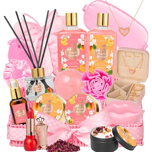 Mothers Day Gifts for Mom - 23-Piece Luxury Bath & Body Gift Basket
