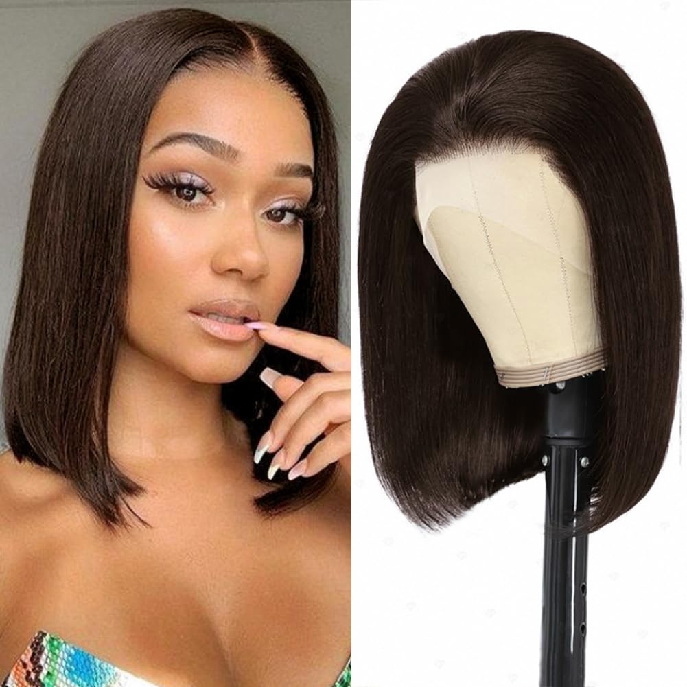 UTIDE Dark Brown 13x4 Bob Wig