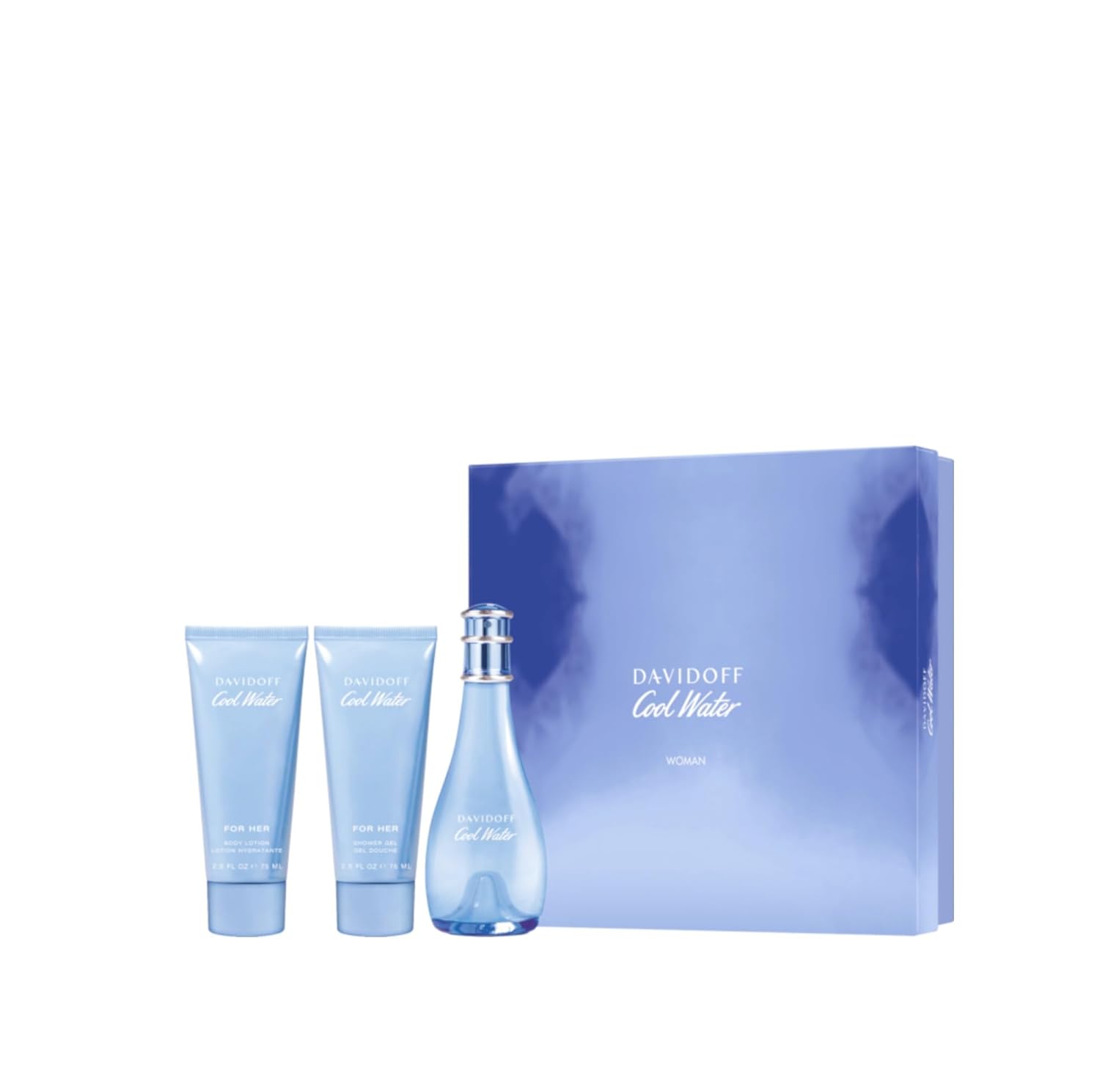 Davidoff Cool Water Eau de Toilette  Fresh Floral Women's Perfume  With Notes of Watermelon, Lily of the Valley & Musk  Long Lasting Fragrance