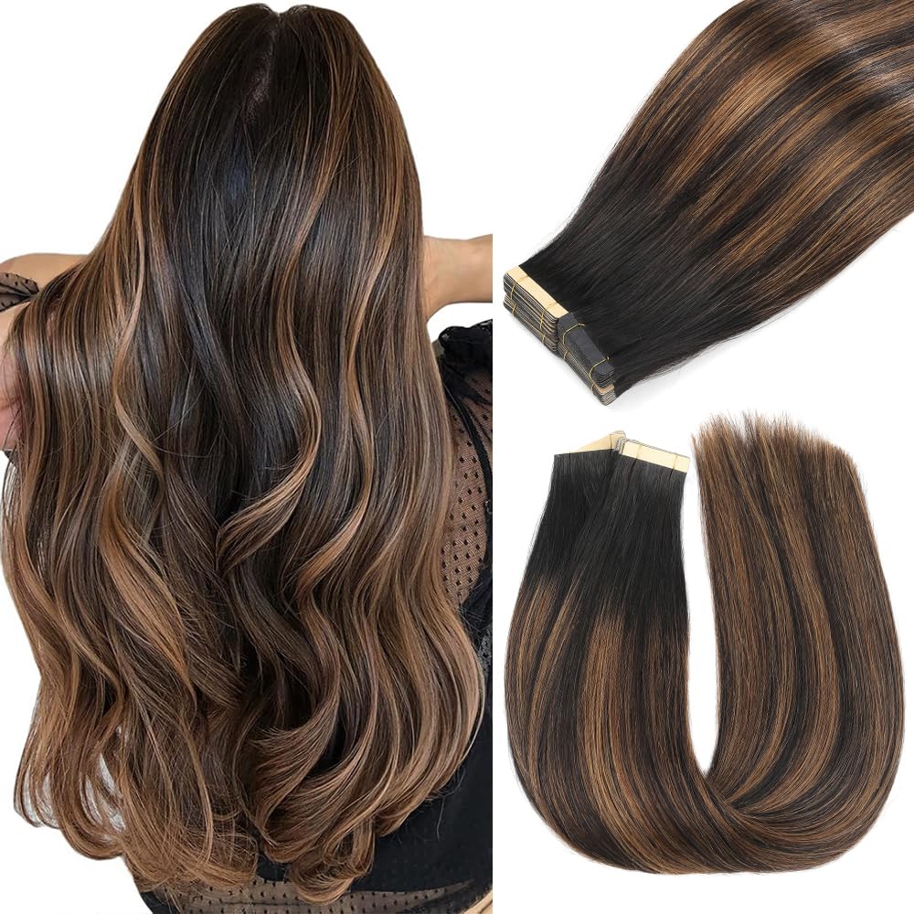 YDDM Balayage Tape in Extensions 20 Inch
