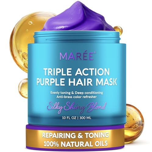 MAREE Purple Hair Mask & Toner