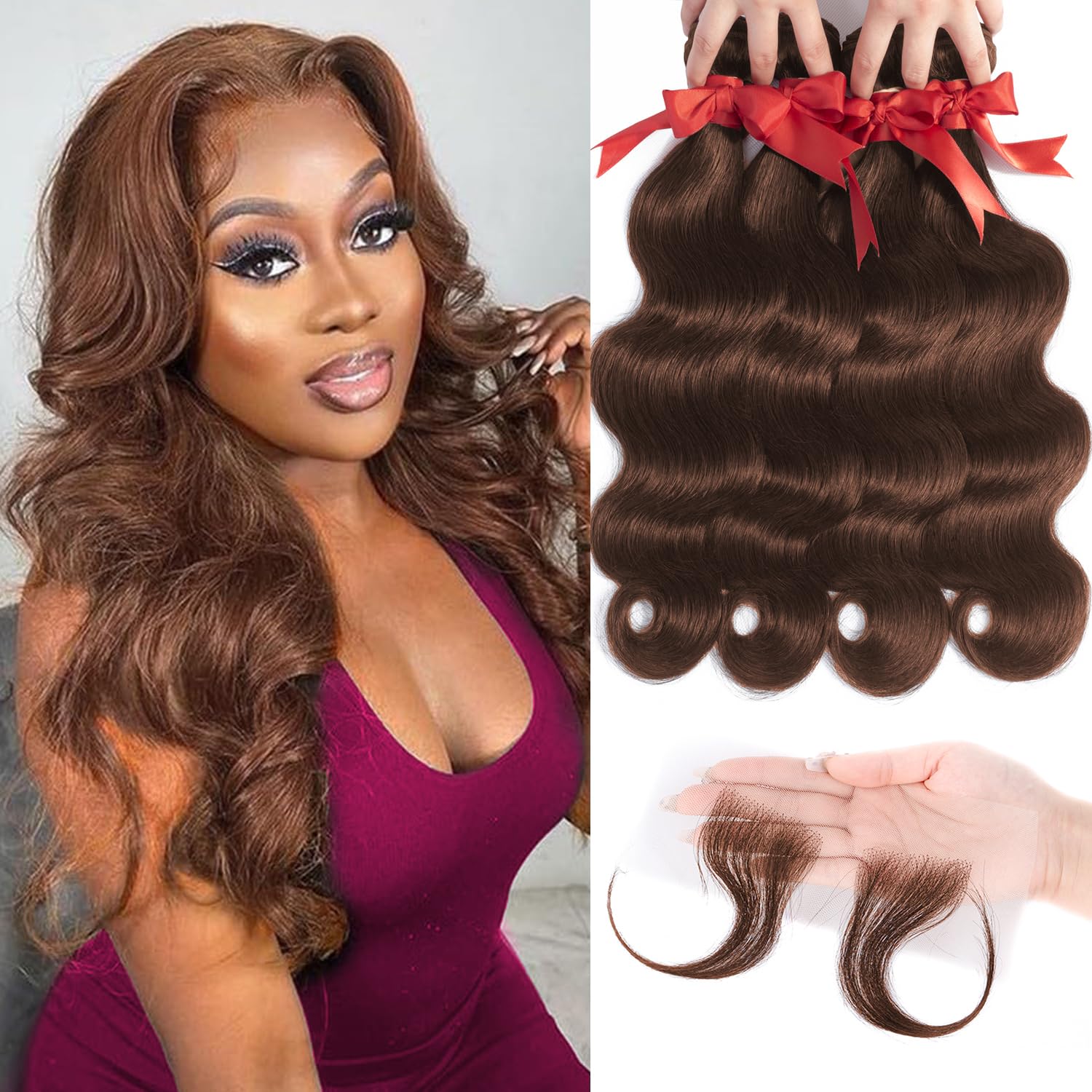 LUXEDIVA Body Wave Bundles