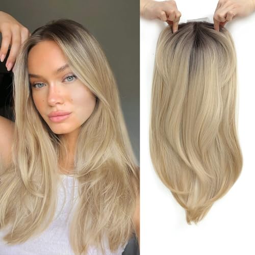 Molefi 18in Ombre Blonde Topper
