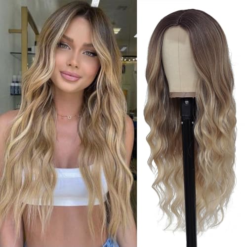 HMHIFI Long Ombre Blonde 26"