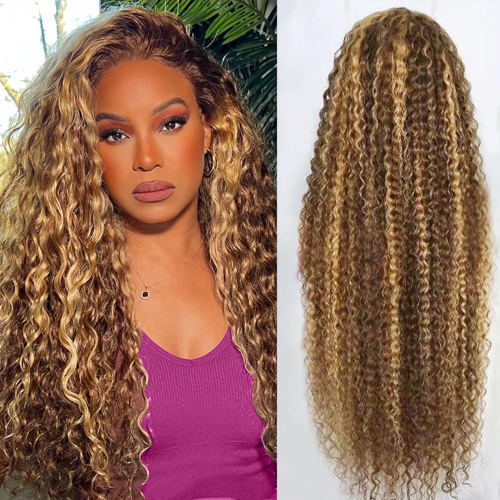 abbildung 30" Honey Blonde 13x6 Lace Wig