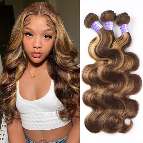 Perstar Honey Blonde Body Wave Bundles
