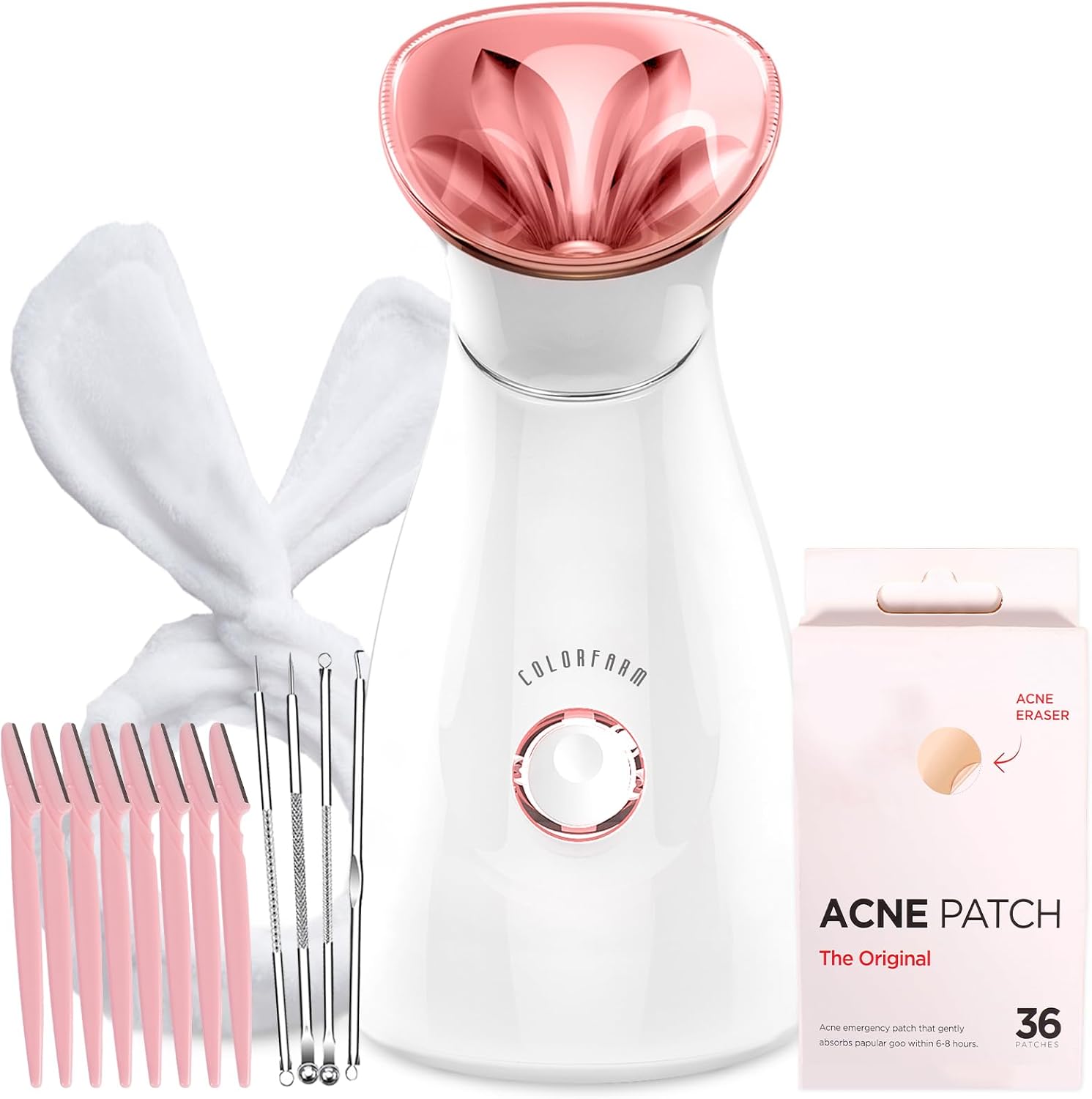 Colorfarm Facial Steamer Kit
