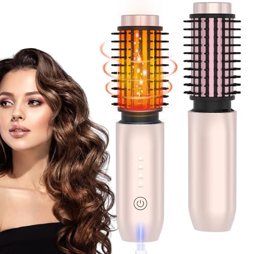 Cordless Curling Iron Brush