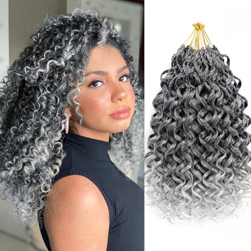 Gogo Curl Grey Crochet Hair