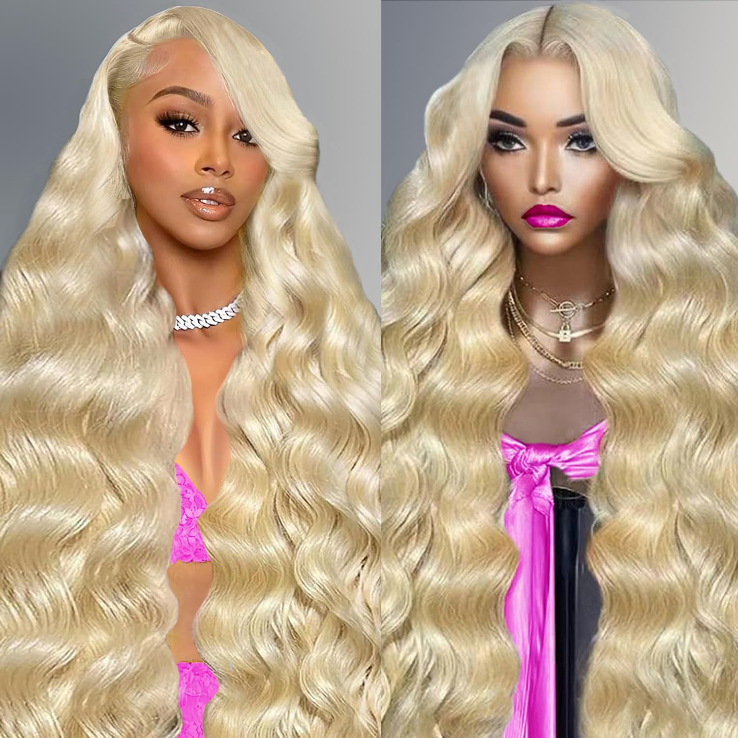 22 Inch 613 13x6 Lace Front Wig
